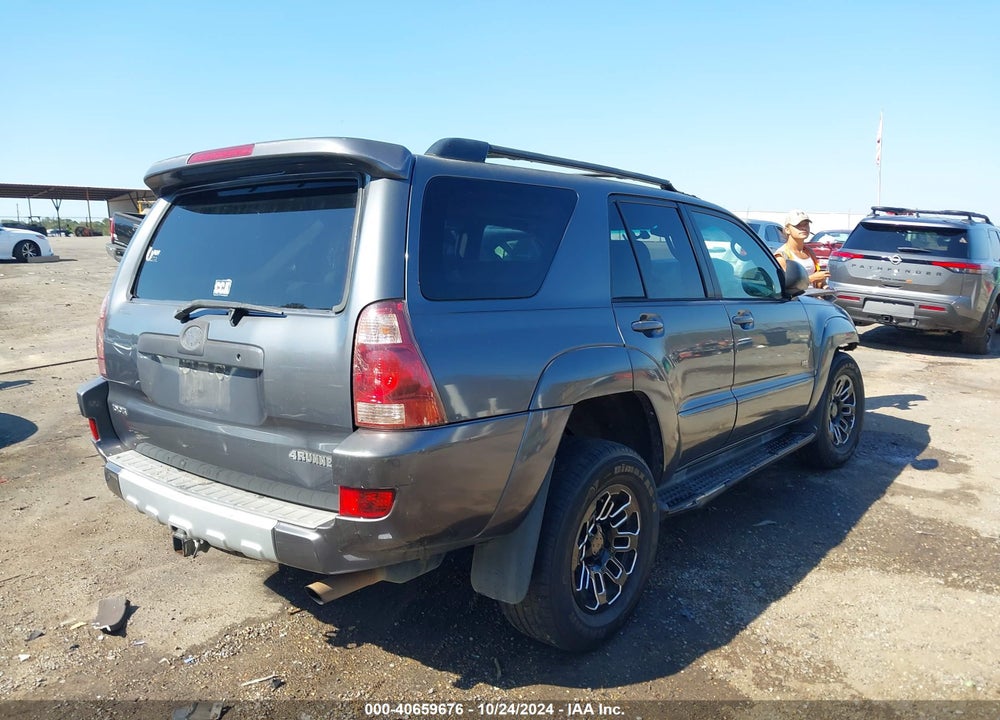 2003 TOYOTA 4RUNNER SR5 V6 VIN: JTEZU14R930017034