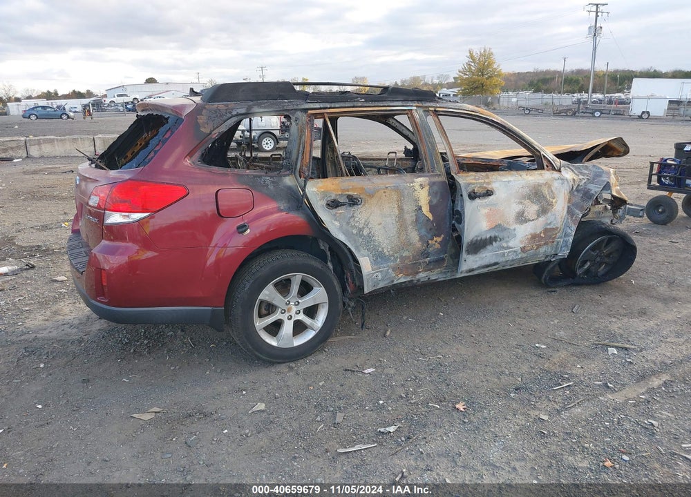 2014 SUBARU OUTBACK 2.5I PREMIUM VIN: 4S4BRCCC9E3294392