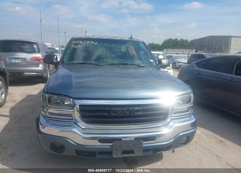 2006 GMC SIERRA 1500 SLT VIN: 2GTEC13TX61180500