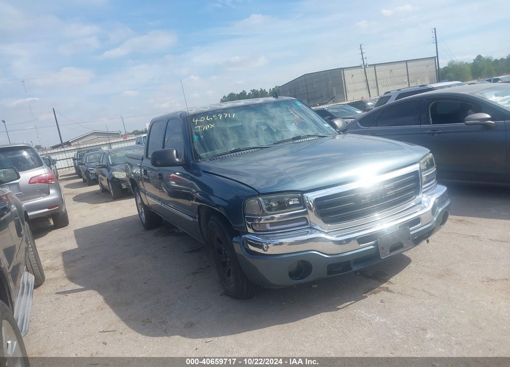 2006 GMC SIERRA 1500 SLT VIN: 2GTEC13TX61180500