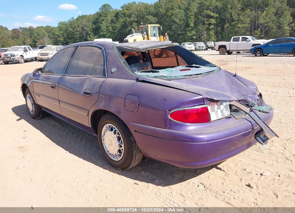 1999 BUICK CENTURY CUSTOM VIN: 2G4WS52M9X1553421
