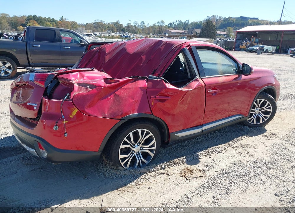 2017 MITSUBISHI OUTLANDER SE VIN: JA4AZ3A30HZ056509