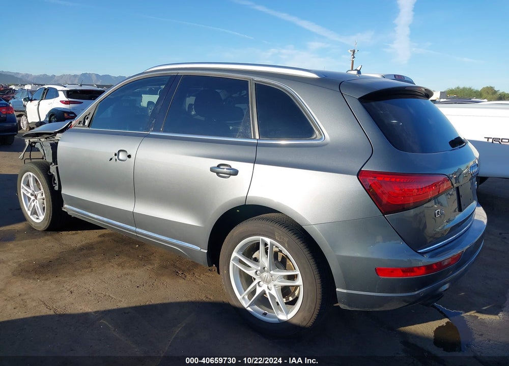 2015 AUDI Q5 2.0T PREMIUM VIN: WA1LFAFP9FA124691