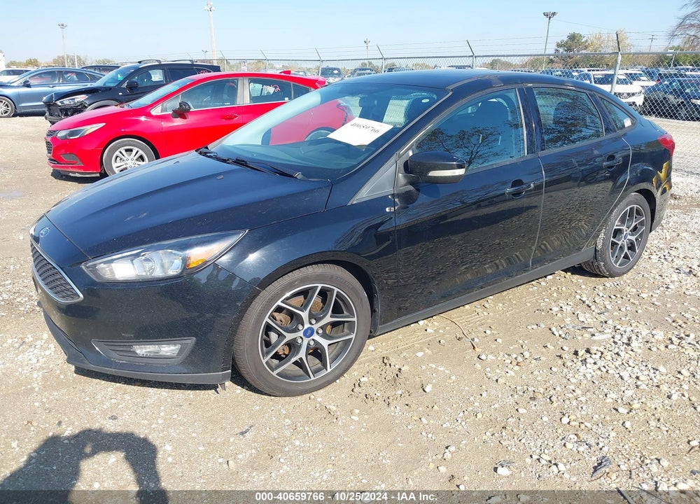 2018 FORD FOCUS SEL VIN: 1FADP3H21JL202792