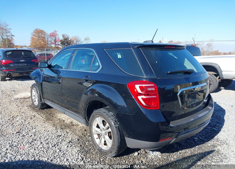 2016 CHEVROLET EQUINOX LS VIN: 2GNALBEK1G1114533