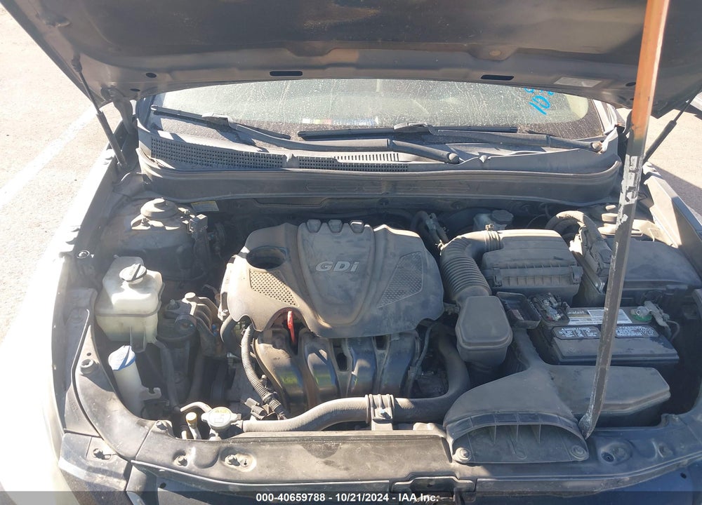 2013 HYUNDAI SONATA GLS VIN: 5NPEB4AC0DH563221