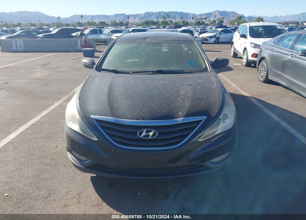 2013 HYUNDAI SONATA GLS VIN: 5NPEB4AC0DH563221