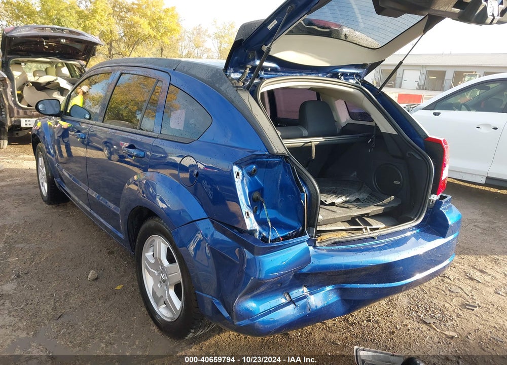 2009 DODGE CALIBER SXT VIN: 1B3HB48A39D136003
