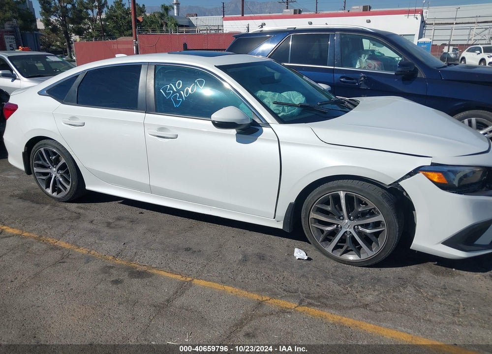 2022 HONDA CIVIC TOURING VIN: 2HGFE1F90NH310256