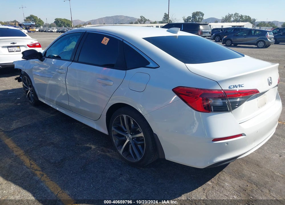 2022 HONDA CIVIC TOURING VIN: 2HGFE1F90NH310256