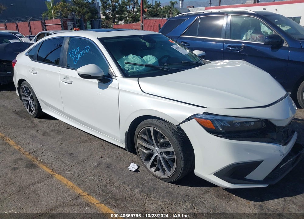 2022 HONDA CIVIC TOURING VIN: 2HGFE1F90NH310256