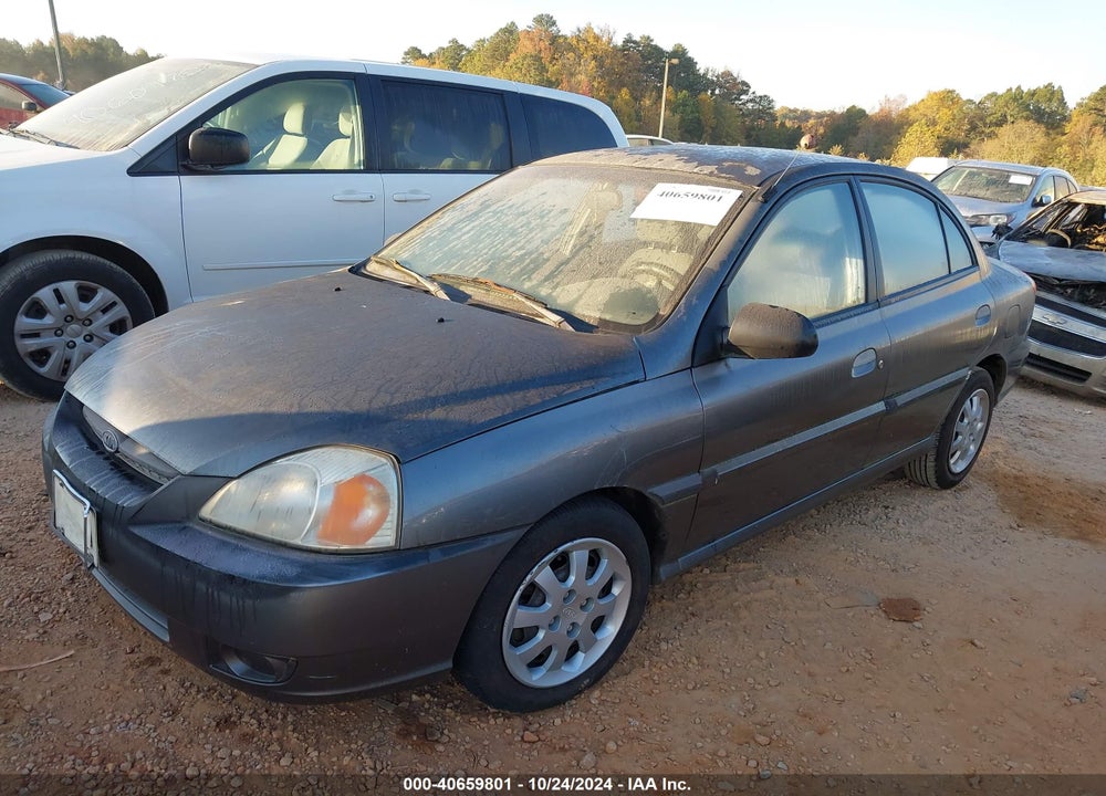 2005 KIA RIO VIN: KNADC125056383768