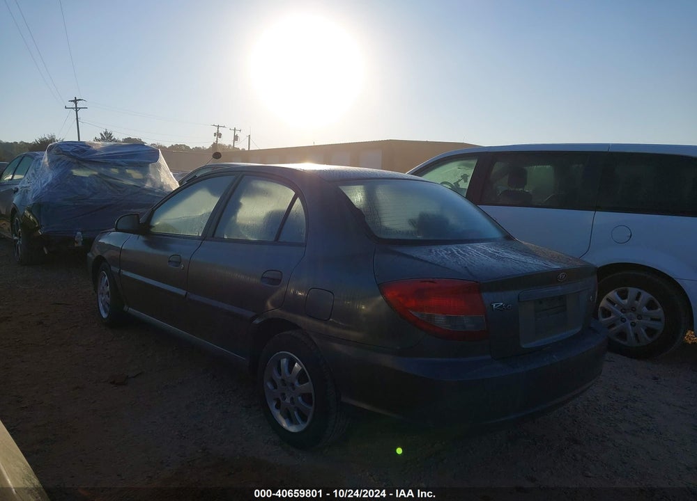 2005 KIA RIO VIN: KNADC125056383768
