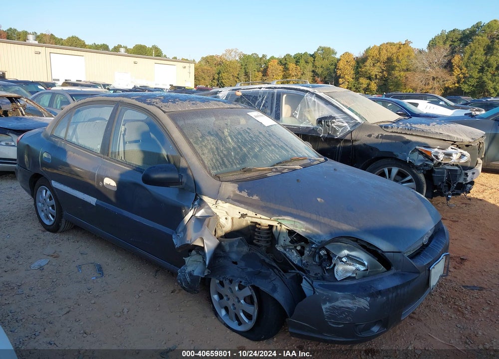 2005 KIA RIO VIN: KNADC125056383768