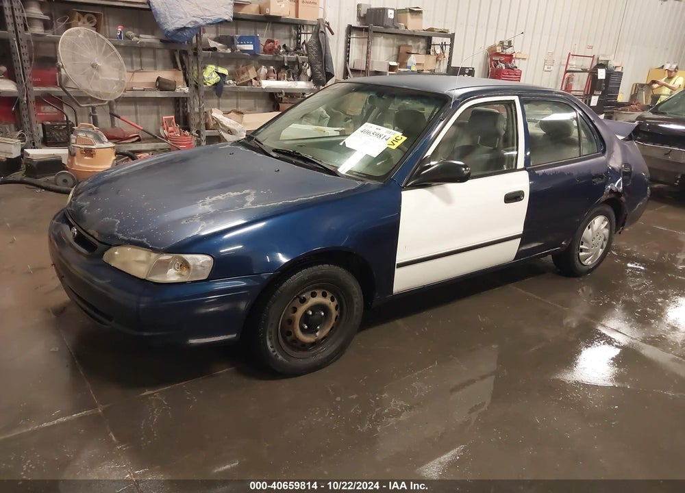 1998 TOYOTA COROLLA VE VIN: 2T1BR12E0WC049081