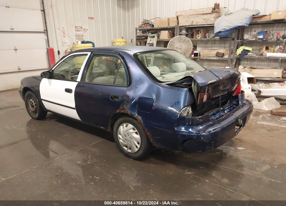 1998 TOYOTA COROLLA VE VIN: 2T1BR12E0WC049081