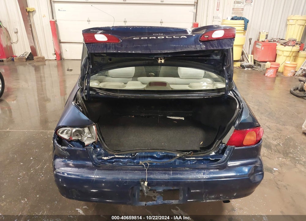 1998 TOYOTA COROLLA VE VIN: 2T1BR12E0WC049081