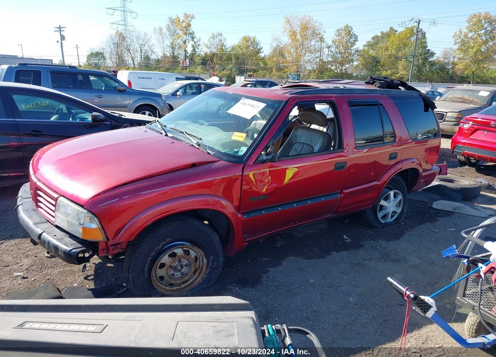 2000 OLDSMOBILE BRAVADA VIN: 1GHDT13W0Y2376528