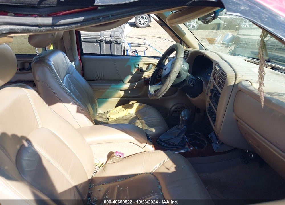 2000 OLDSMOBILE BRAVADA VIN: 1GHDT13W0Y2376528