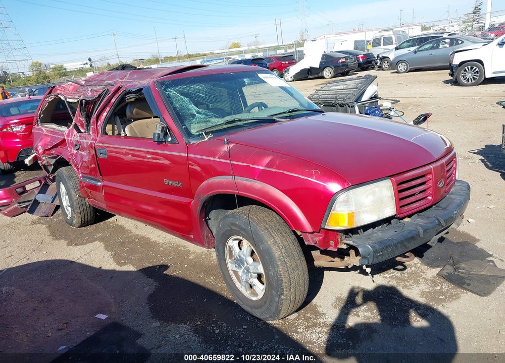2000 OLDSMOBILE BRAVADA VIN: 1GHDT13W0Y2376528