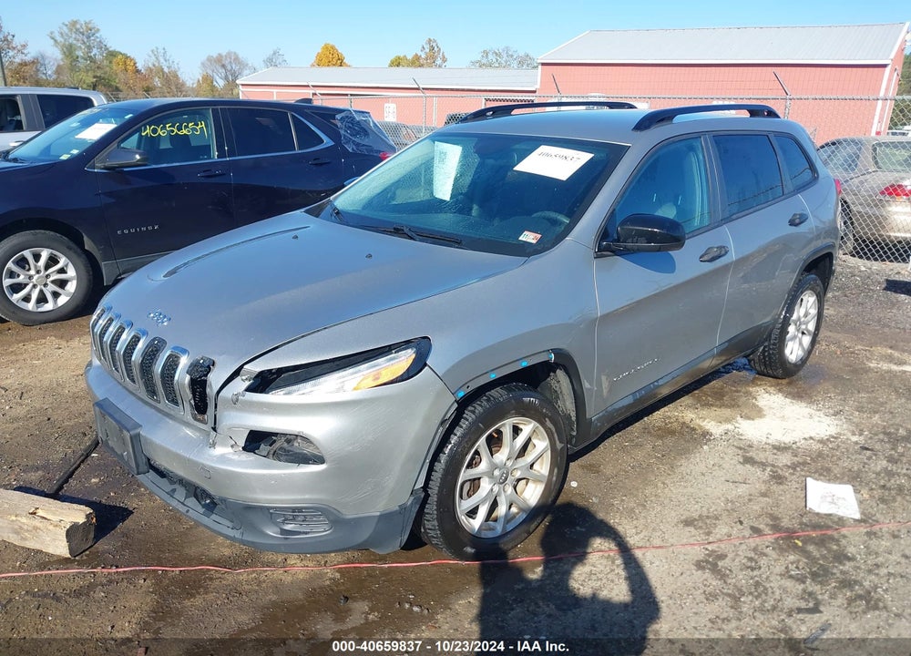 2016 JEEP CHEROKEE SPORT VIN: 1C4PJLAS6GW234504