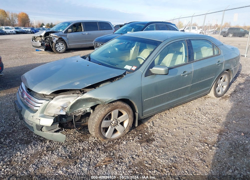 2008 FORD FUSION SE VIN: 3FAHP07Z58R119182