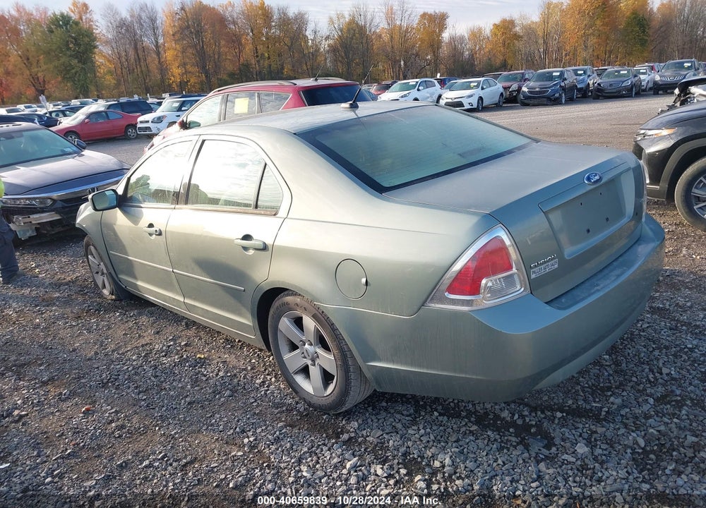 2008 FORD FUSION SE VIN: 3FAHP07Z58R119182