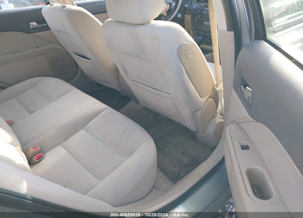 2008 FORD FUSION SE VIN: 3FAHP07Z58R119182