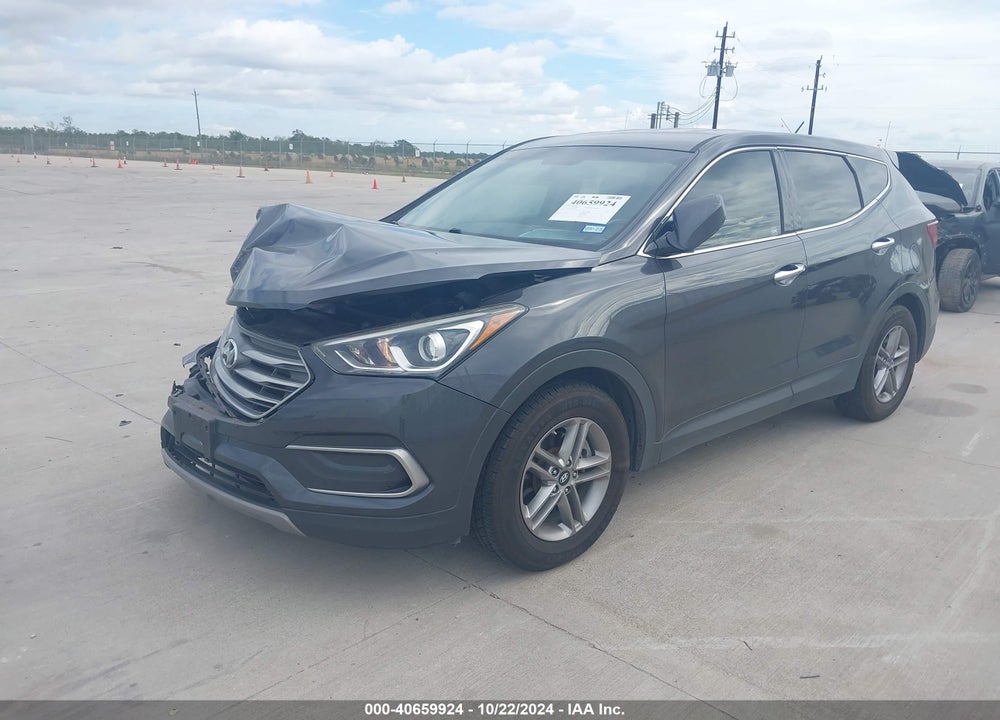 2018 HYUNDAI SANTA FE SPORT 2.4L VIN: 5XYZT3LB8JG522612