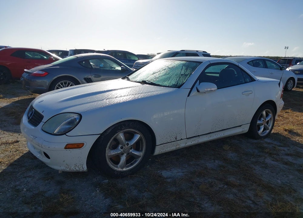 2002 MERCEDES-BENZ SLK 320 VIN: WDBKK65F82F255559