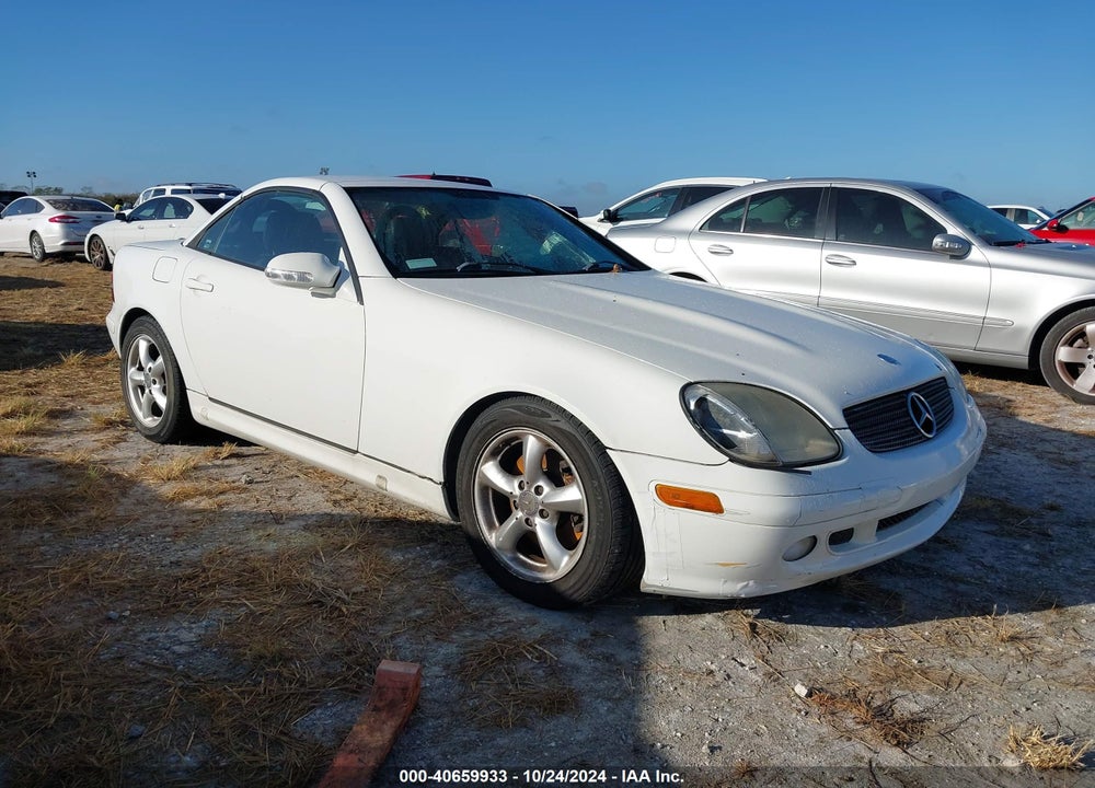 2002 MERCEDES-BENZ SLK 320 VIN: WDBKK65F82F255559