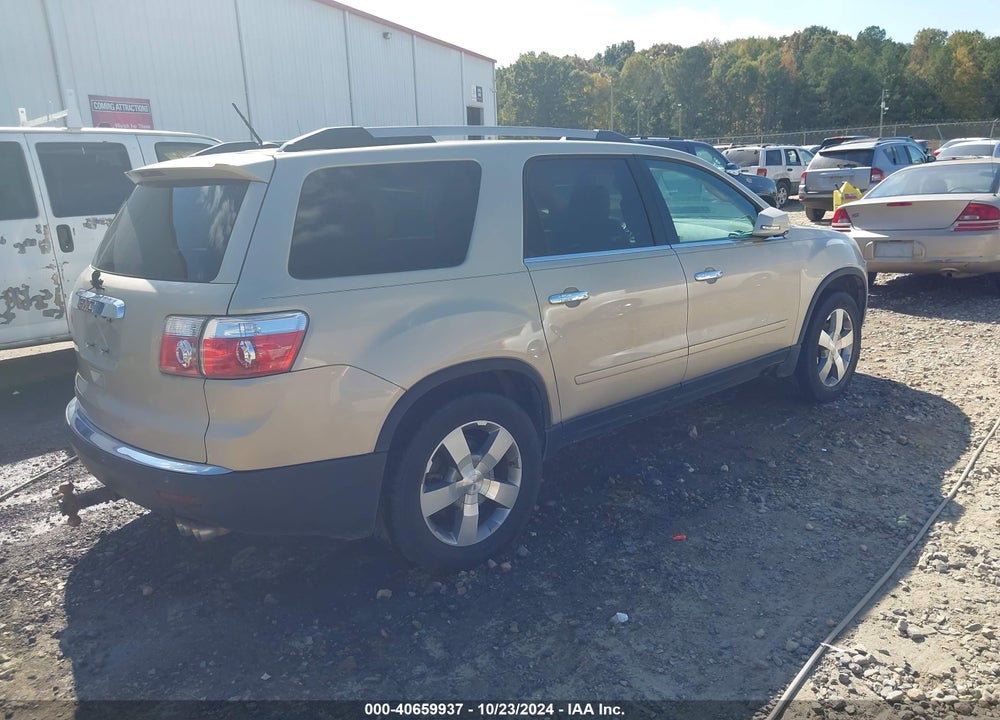 2012 GMC ACADIA SLT-1 VIN: 1GKKRRED5CJ134245