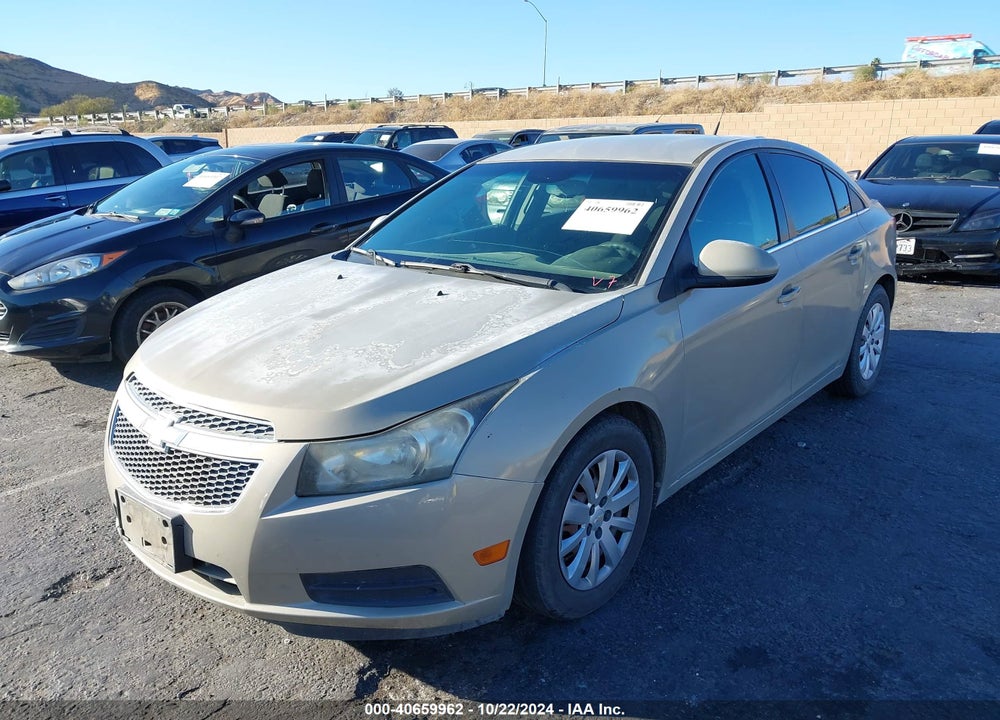 2011 CHEVROLET CRUZE 1LT VIN: 1G1PF5S92B7133934
