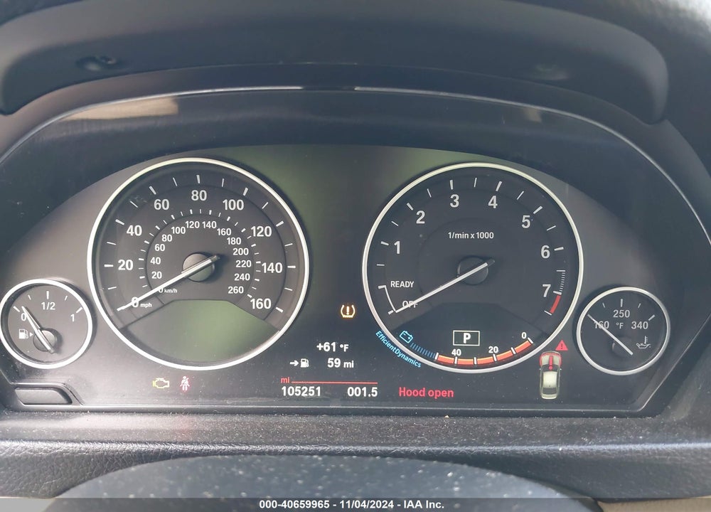 2018 BMW 320I VIN: WBA8E1G59JNU93075