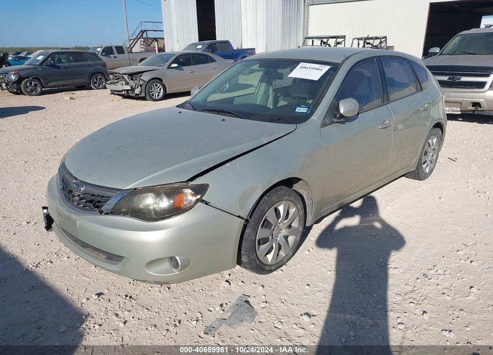 2009 SUBARU IMPREZA 2.5I VIN: JF1GH61619G800071