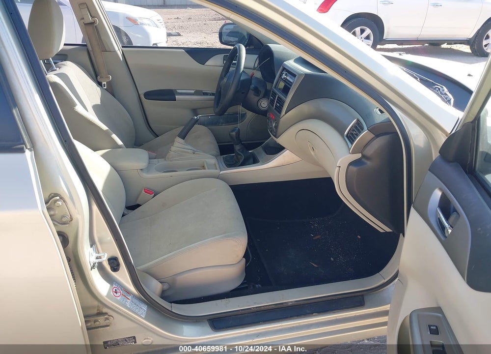 2009 SUBARU IMPREZA 2.5I VIN: JF1GH61619G800071