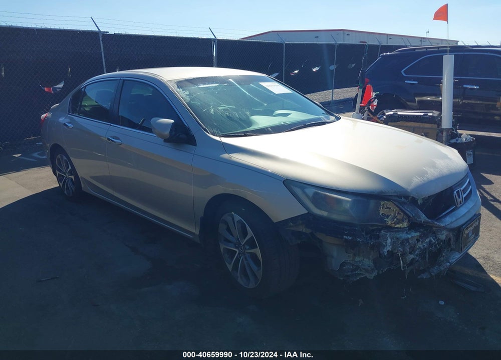 2013 HONDA ACCORD SPORT VIN: 1HGCR2F54DA267306
