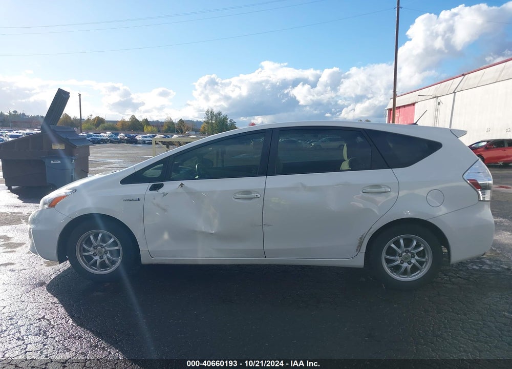 2012 TOYOTA PRIUS V THREE VIN: JTDZN3EU0C3071479
