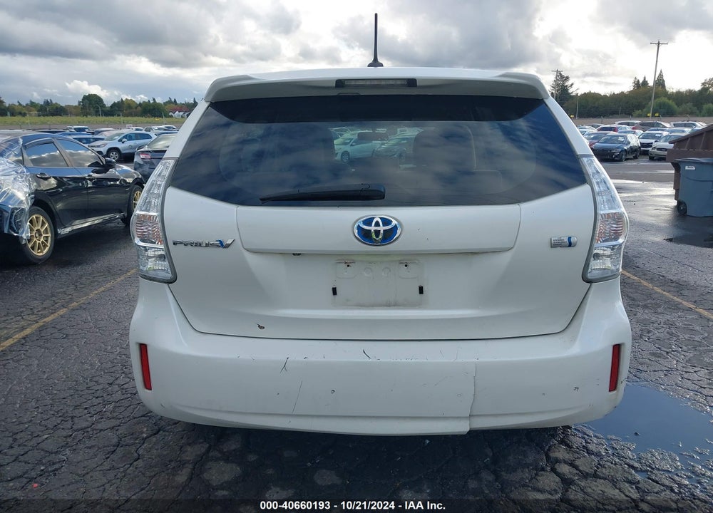 2012 TOYOTA PRIUS V THREE VIN: JTDZN3EU0C3071479