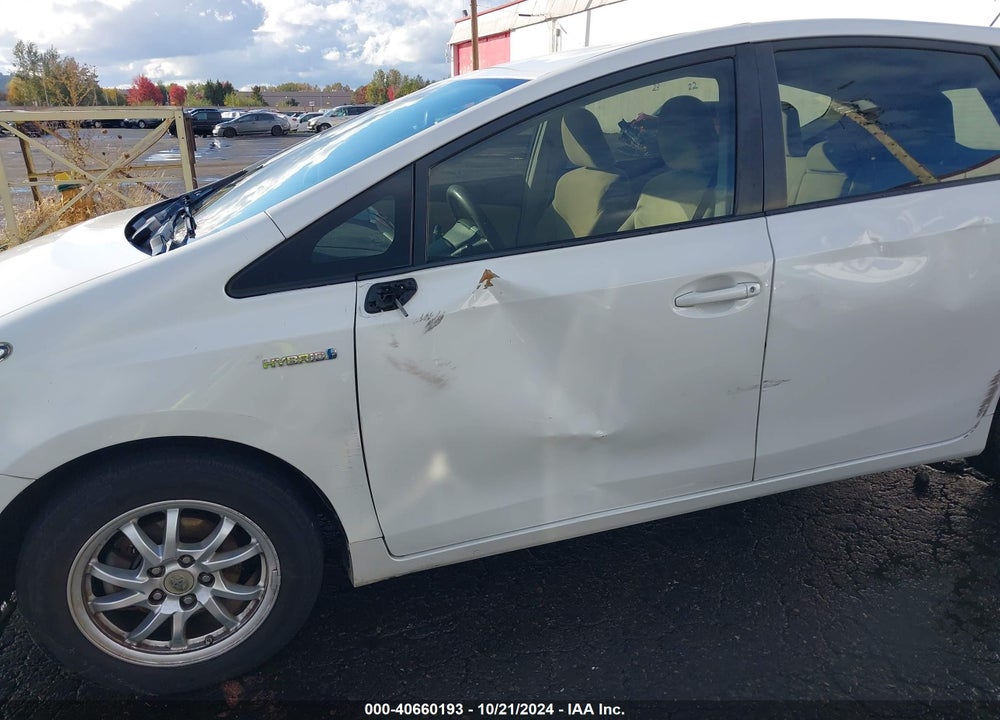 2012 TOYOTA PRIUS V THREE VIN: JTDZN3EU0C3071479