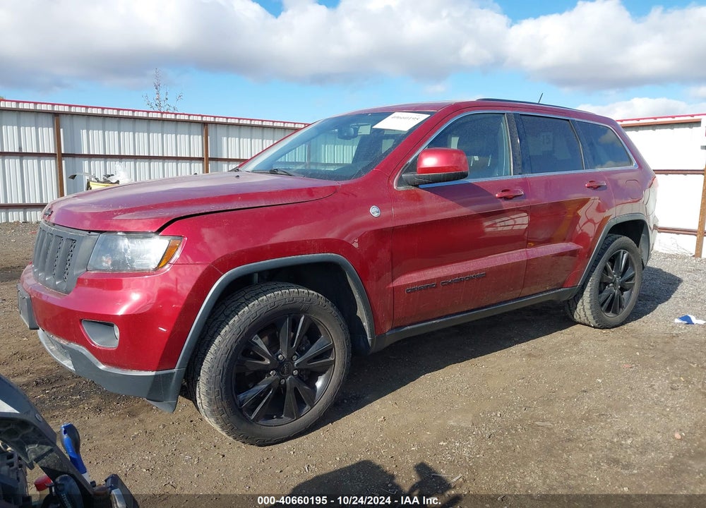 2013 JEEP GRAND CHEROKEE LAREDO/ALTITUDE VIN: 1C4RJFAT3DC587816
