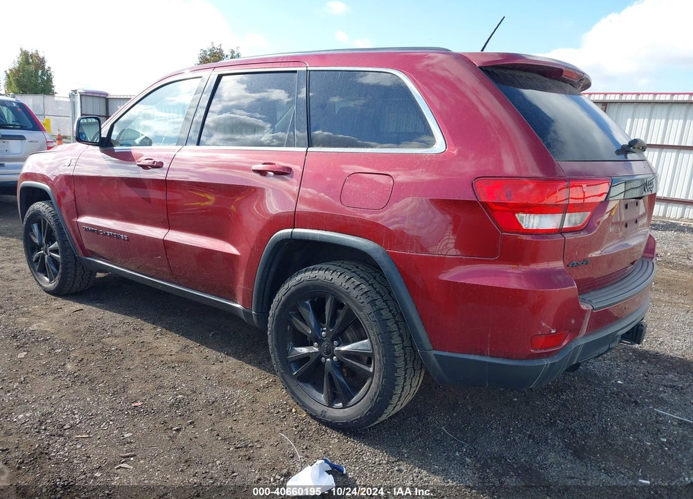 2013 JEEP GRAND CHEROKEE LAREDO/ALTITUDE VIN: 1C4RJFAT3DC587816