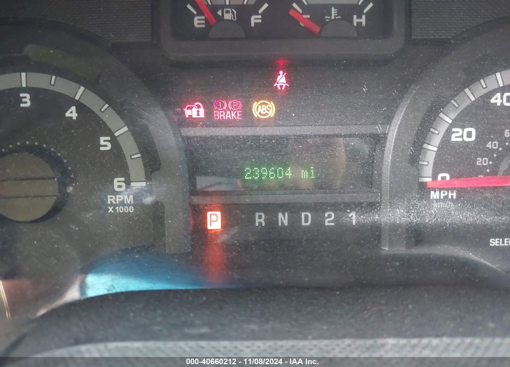2010 FORD E-250 COMMERCIAL/RECREATIONAL VIN: 1FTNE2ELXADA10647
