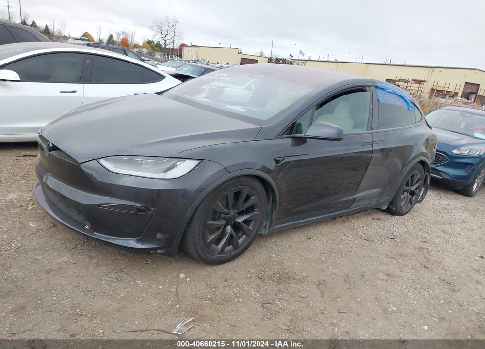 2023 TESLA MODEL X DUAL MOTOR ALL-WHEEL DRIVE/STANDARD RANGE VIN: 7SAXCBE51PF421374