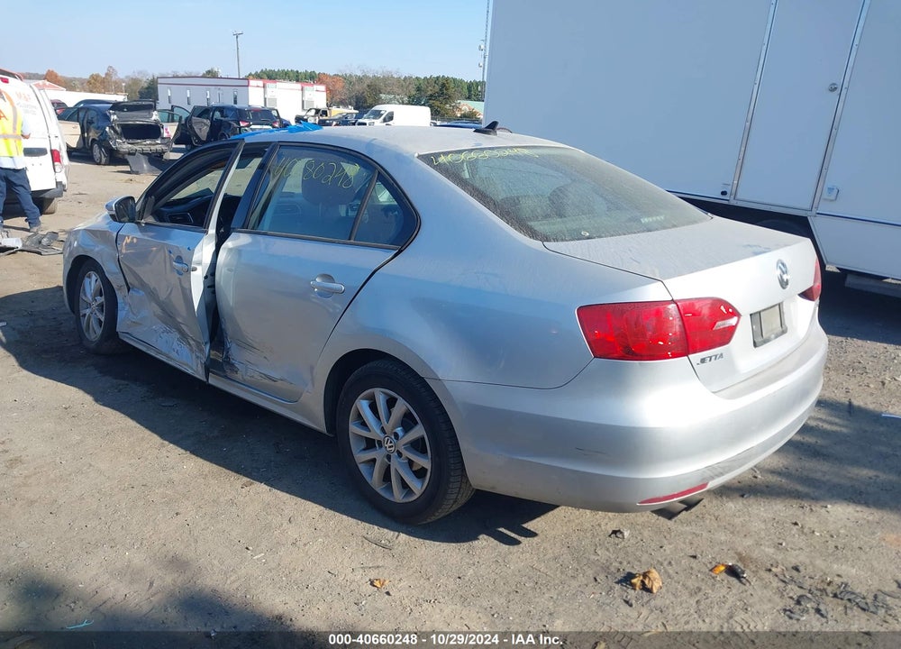 2012 VOLKSWAGEN JETTA 2.5L SE VIN: 3VWDP7AJ6CM408997