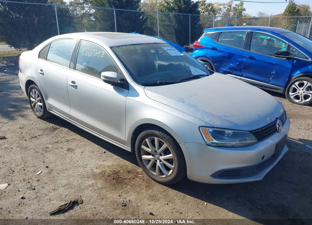 2012 VOLKSWAGEN JETTA 2.5L SE VIN: 3VWDP7AJ6CM408997