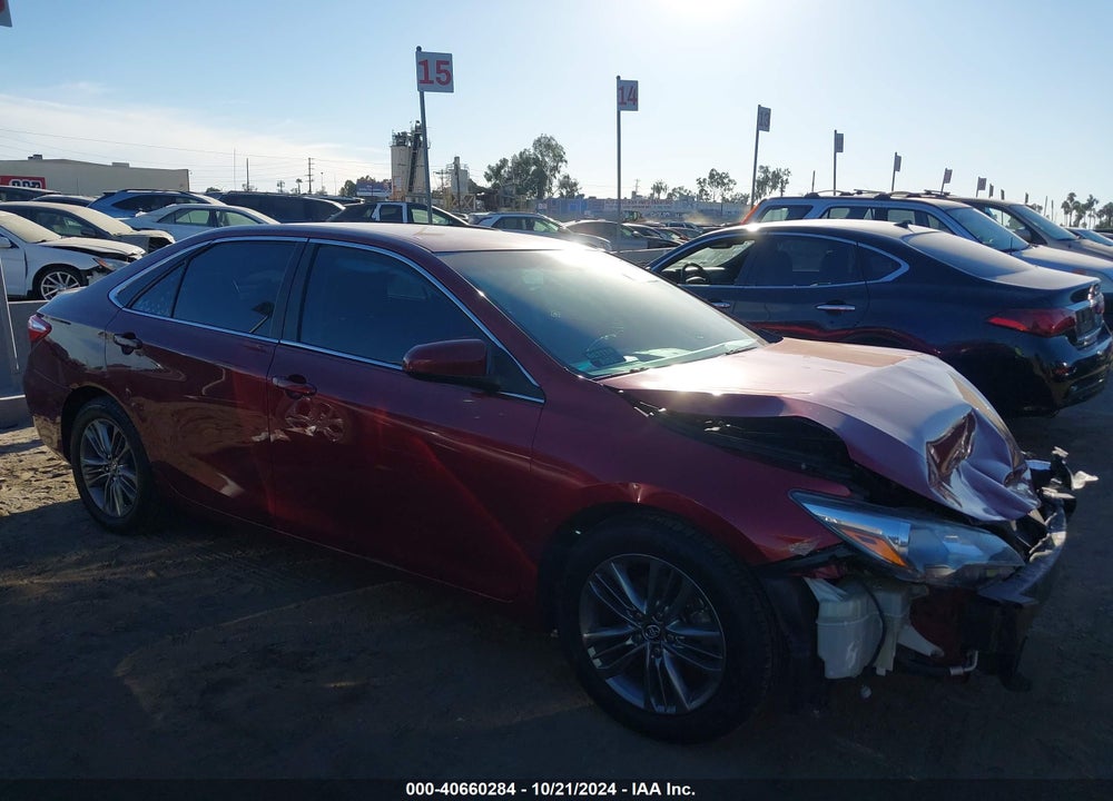 2016 TOYOTA CAMRY SE VIN: 4T1BF1FK6GU608433