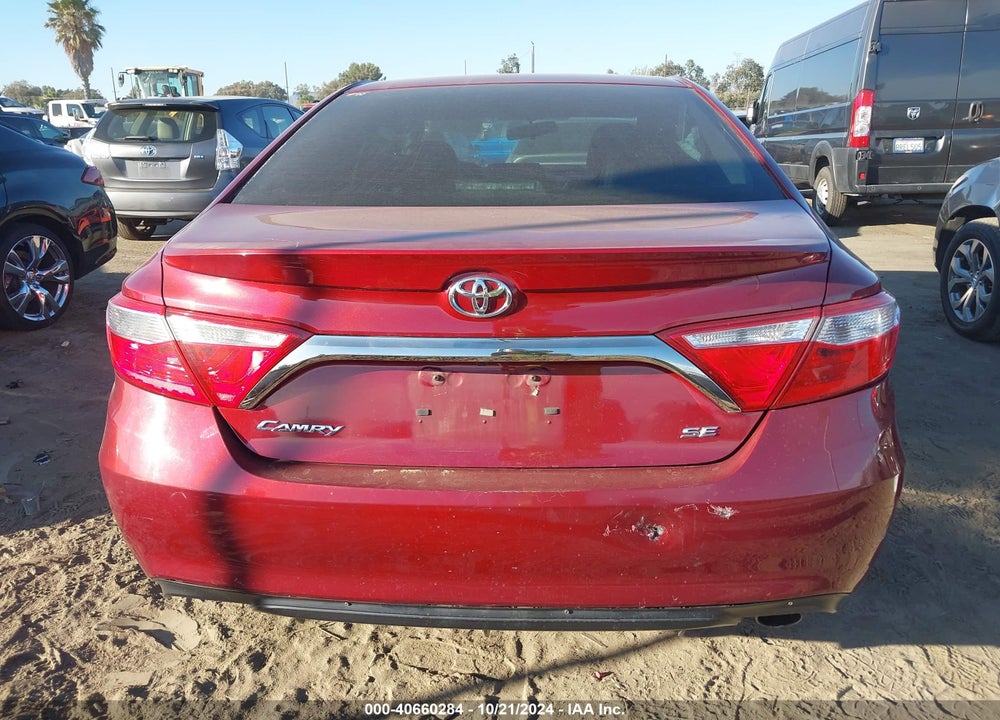 2016 TOYOTA CAMRY SE VIN: 4T1BF1FK6GU608433