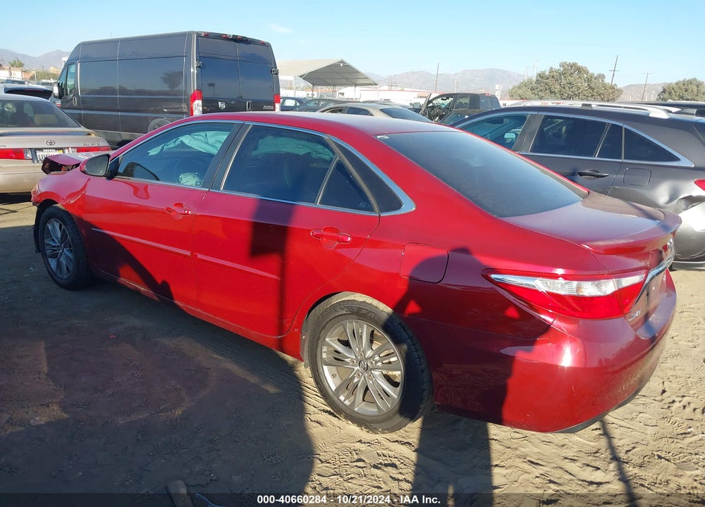 2016 TOYOTA CAMRY SE VIN: 4T1BF1FK6GU608433