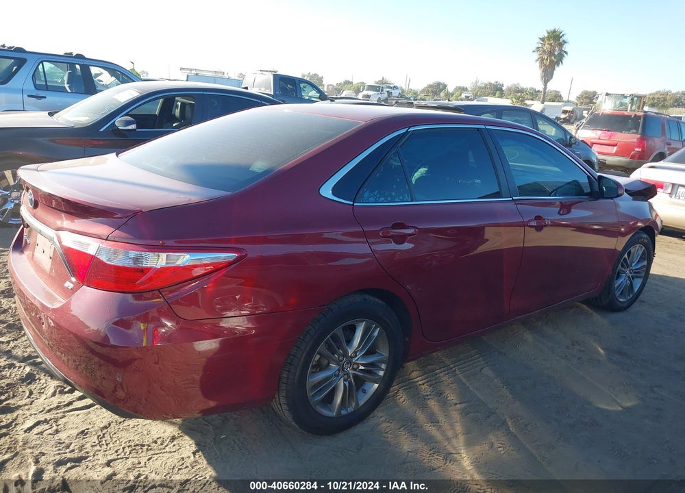2016 TOYOTA CAMRY SE VIN: 4T1BF1FK6GU608433